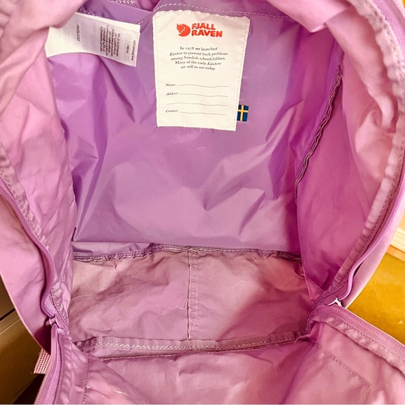 Fjällräven Kånken Classic Pastel Lavender 16L 23510 Backpack 15 x 10 x 5 Spring main image 4